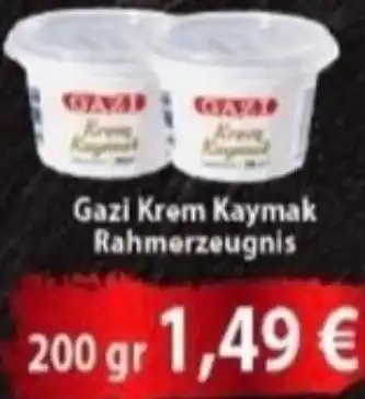 Gazi Krem Kaymak Rahmerzeugnis