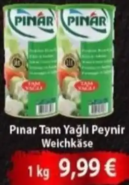 Hüdaverdi Pinar Tam Yağli Peynir Weichkäse Angebot