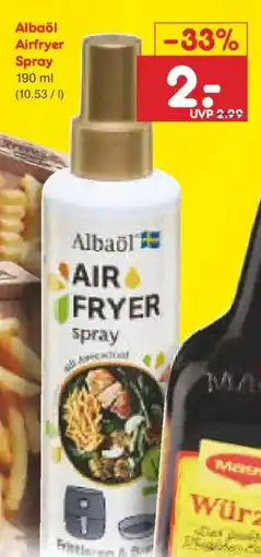 Netto Marken-Discount Albaöl Airfryer Spray Angebot