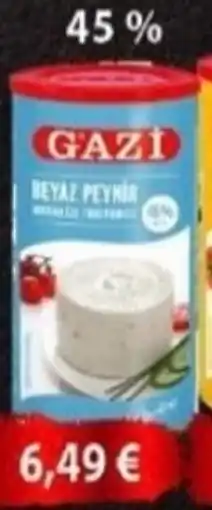 Hüdaverdi Gazi Peynir Çeşitleri Weichkäse Sorten Angebot