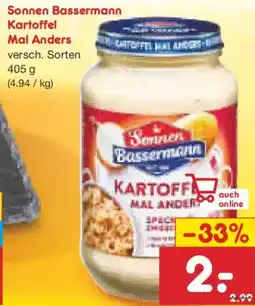 Netto Marken-Discount Sonnen Bassermann Kartoffel Mal Anders Angebot