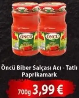 Hüdaverdi Öncü Biber Salçası Aci - Tatli Paprikamark Angebot