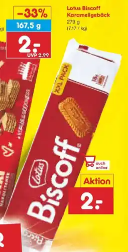 Netto Marken-Discount Lotus Biscoff Karamellgebäck Angebot