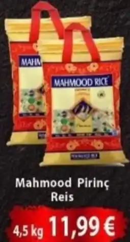 Hüdaverdi Mahmood Pirinç Reis Angebot