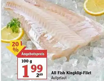 Globus All Fish Kingklip-filet Angebot