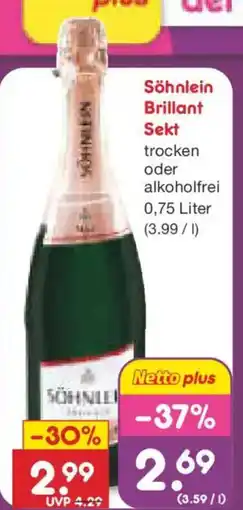 Netto Marken-Discount Söhnlein Brillant Sekt Angebot