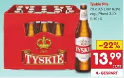 Netto Marken-Discount Tyskie Pils Angebot