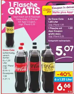 Netto Marken-Discount Coca-Cola Angebot