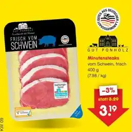Netto Marken-Discount Minutensteaks Angebot