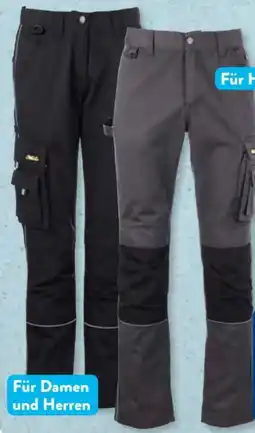 Aldi Süd Topcraft Arbeitsbekleidung Herren Arbeitshose Angebot