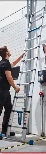 Aldi Süd Workzone Aluminium Teleskopleiter Angebot