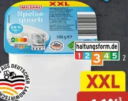 Aldi Süd Milsani Speisequark XXL Angebot
