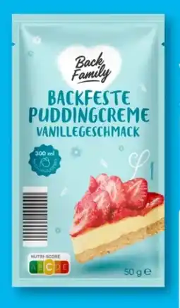 Aldi Süd Back Family Backfeste Pudding Creme Angebot