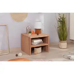 Netto Marken-Discount TiCAA Nachttisch Harry Buche geölt Angebot