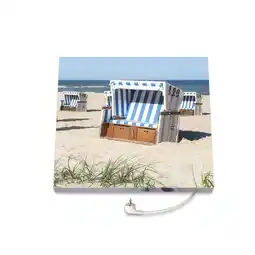 Netto Marken-Discount Marmony 500W Infrarot-Heizung Motiv Strandkorb Angebot