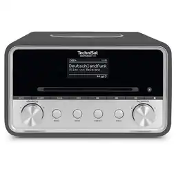 Netto Marken-Discount TechniSat DIGITRADIO 586 DAB+ & Internet-Radio, Wireless-Charging anthrazit/silber Angebot