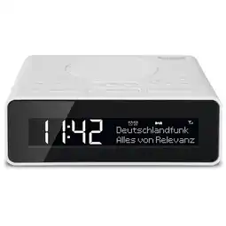 Netto Marken-Discount TechniSat DIGITRADIO 51 DAB+ & UKW Uhrenradio mit Radiowecktimer weiß Angebot
