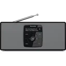 Netto Marken-Discount TechniSat DIGITRADIO 2 S Portables DAB+/UKW-Stereoradio, 2 W schwarz/silber Angebot