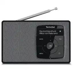 Netto Marken-Discount TechniSat DIGITRADIO 2 Portables DAB+/UKW-Radio, Bluetooth schwarz/silber Angebot