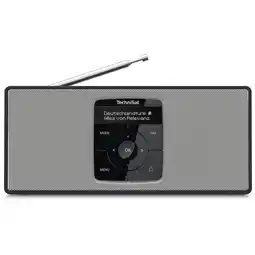 Netto Marken-Discount TechniSat DIGITRADIO 2 S Portables DAB+/UKW-Stereoradio, 2 W schwarz/weiß Angebot