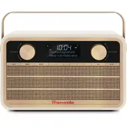 Netto Marken-Discount TechniSat Transita 120 tragbares DAB+ Radio mit Akku und Wecker beige Angebot