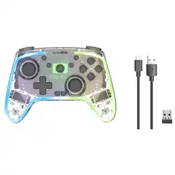 Netto Marken-Discount SPEEDLINK RAIT NX RGB Gamepad - Wireless/Wired - for PC/Android/Switch OLED/Lite, clear transparent Angebot