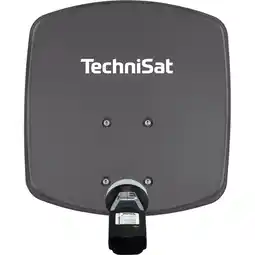 Netto Marken-Discount TechniSat DIGIDISH 33 Sat-Schüssel mit V/H-LNB & Satfinder, 1 TN schiefergrau Angebot