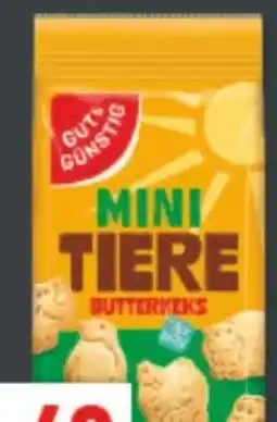 Marktkauf Gut & Günstig Mini-Butterkeks-Tiere Angebot