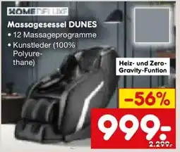 Netto Marken-Discount HOME DELUXE Massagesessel DUNES Angebot