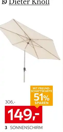 XXXLutz Sonnenschirm Angebot