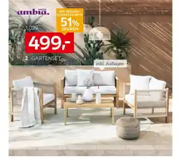 XXXLutz Gartenset 4-teilig Angebot