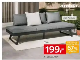 XXXLutz Ambia garden sitzbank Angebot