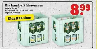 trinkgut Bio Landpark Limonaden Angebot