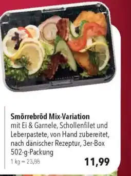 CITTI Markt Smörrebröd Mix-Variation Angebot