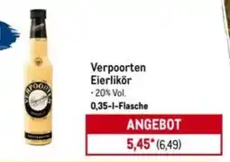 METRO Verpoorten Eierlikör Angebot