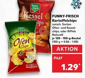 Kaufland Funny-frisch Kartoffelchips Angebot