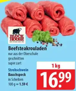 Famila Nord Ost BLOCK HOUSE Beefsteakrouladen Angebot
