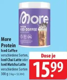 Famila Nord Ost More Protein Iced Coffee Iced Chai Latte oder Iced Matcha Latte Angebot