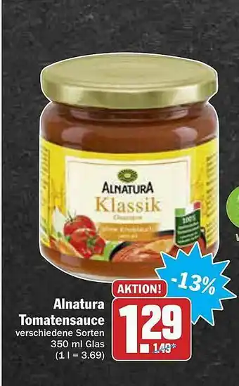 AEZ Alnatura Tomatensauce Angebot