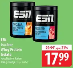 Famila Nord Ost ESN Isoclear Whey Protein Isolate Angebot