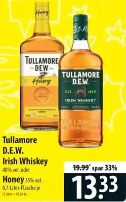 Famila Nord Ost Tullamore D.E.W. Irish Whiskey oder Honey Angebot