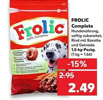 Kaufland Frolic Complete Angebot