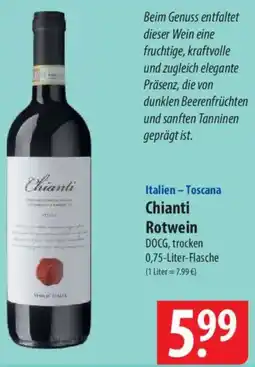 Famila Nord Ost Italien - Toscana Chianti Rotwein Angebot