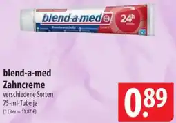 Famila Nord Ost blend-a-mede Zahncreme Angebot