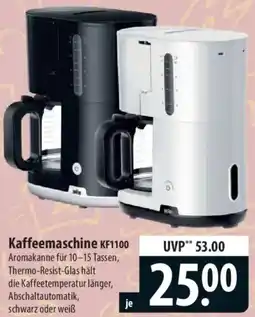 Famila Nord Ost Kaffeemaschine KF1100 Angebot
