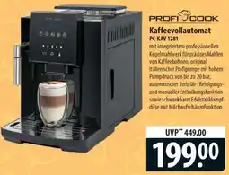 Famila Nord Ost PROFICOOK Kaffeevollautomat PC-KAV 1281 Angebot