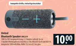 Famila Nord Ost United Bluetooth Speaker SPK2319 Angebot
