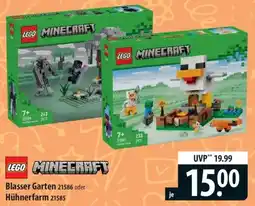 Famila Nord Ost LEGO MINECRAFT Blasser Garten 21586 oder Hühnerfarm 21585 Angebot