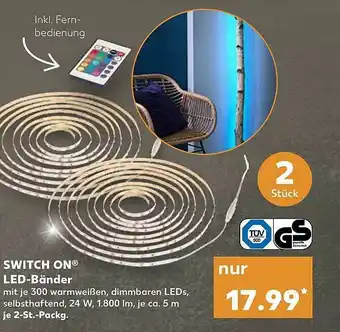 Kaufland Switch On Led-bänder Angebot