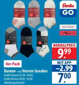 Famila Nord Ost Damen und Herren-Sneaker Angebot